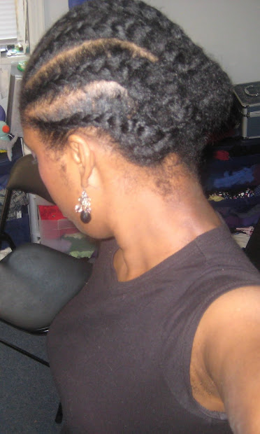naturally elegant hairstyle cornrows